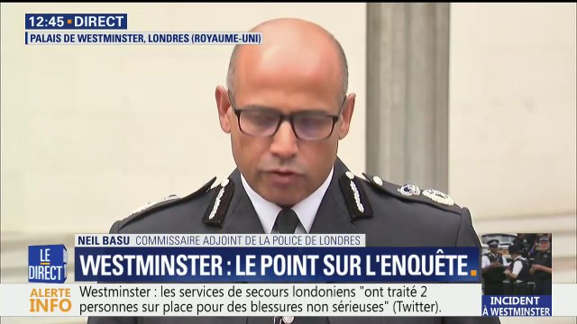 Nous considérons cette attaque comme un acte terroriste déclare le porte-parole de la police de Londres