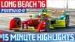 Extended Highlights: Long Beach ePrix 2016 - Formula E