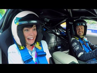 GoPro Onboard: BMW i8 Berlin Lap TERRIFIES Lizelle Coetzee! - Formula E