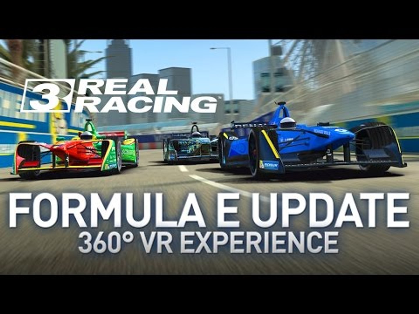 Formula E Available On Real Racing 3! (360° VR Experience) - video  Dailymotion