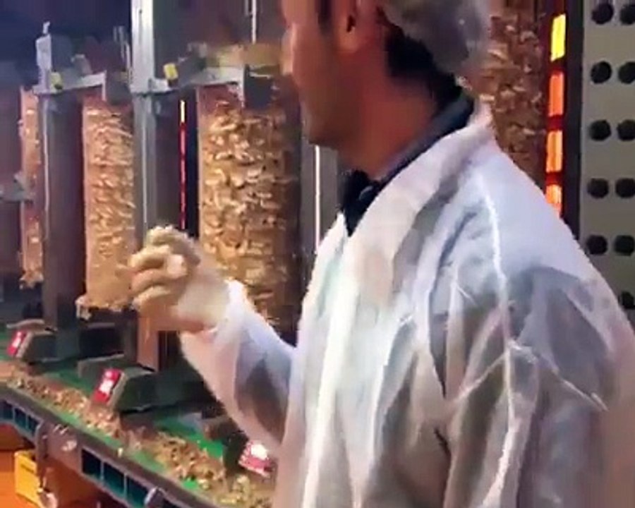 Döner fabrikası işleyişi