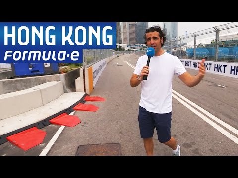 HKT Hong Kong Track Guide With Dario Franchitti - Formula E