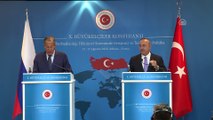 Çavuşoğlu-Lavrov ortak basın toplantısı - Rusya Dışişleri Bakanı Lavrov - ANKARA