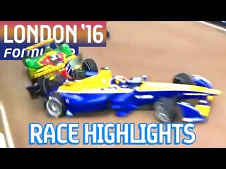Rush Hour! Race Highlights - Visa London ePrix 2016 (Sun) - Formula E