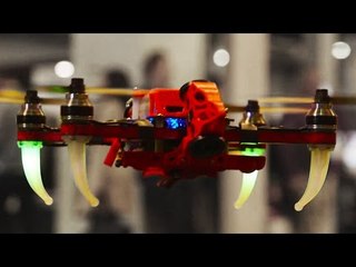 Qualcomm's Autonomous Drones! CES 2017 - Formula E