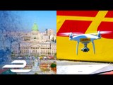 DHL Aerial City Shots In Buenos Aires - Formula E