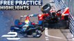 Free Practice 1 Highlights Monaco ePrix 2017 - Formula E