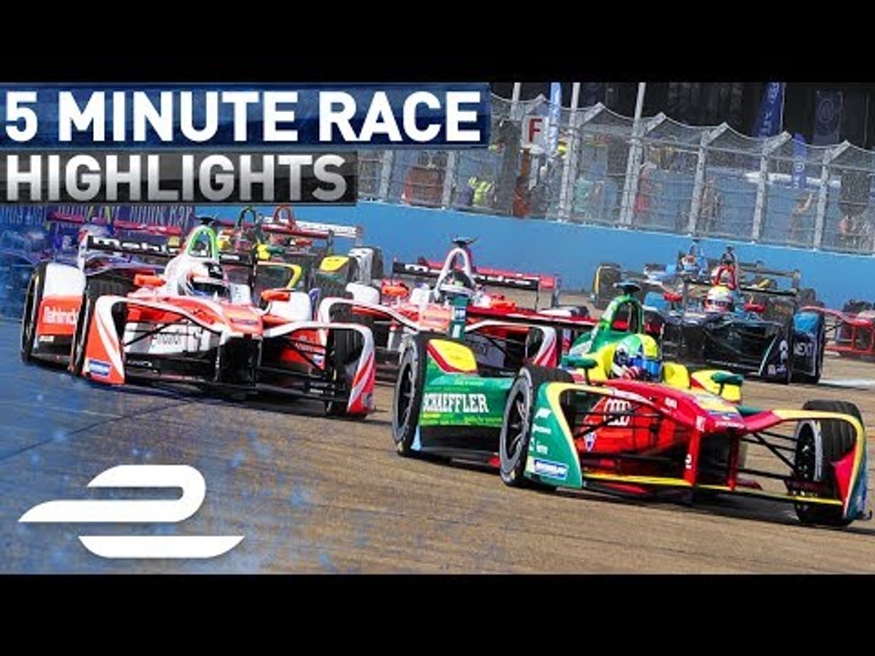 Berlin ePrix Race Highlights 2017 - Formula E - Race 1