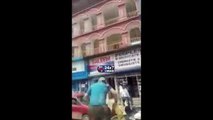 A man was allegedly thrashed by locals at Lal Chowk when he was trying to unfurl Indian flag (2)