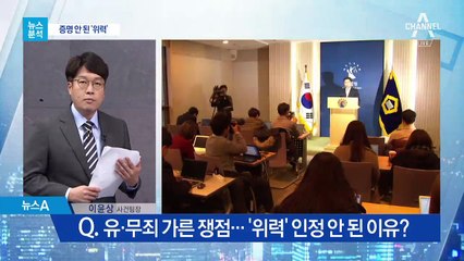 [뉴스분석]유․무죄 가른 쟁점…‘위력’ 인정 안된 이유