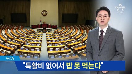 “특활비 없어서 밥 못 먹는다”…오히려 앓는 소리