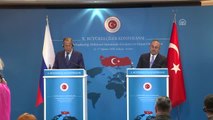 Çavuşoğlu-Lavrov Ortak Basın Toplantısı - Rusya Dışişleri Bakanı Lavrov (4)