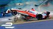 Crash Compilation: All Major Formula E Season 3 Crashes