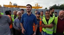İNŞAAT İŞÇİSİ KURBANLIK KOYUN DEĞİLDİR! - - İnşaat ve Yapı İşçileri Sendikası Genel Başkanı Ali Öztutan Bayburt firmasının Ataköy- İkitelli metro şan