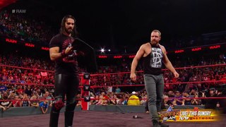 Dean Ambrose returns before SummerSlam WWE Raw, Aug 13, 2018