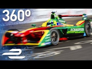 Lucas di Grassi Race Day in 360°! (Round 11 - Formula E Montreal)