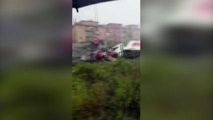 Decenas de muertos por el desplome de un puente en Génova