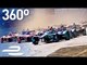 360° VIDEO! Race Start At Julius Baer Mexico City ePrix 2017