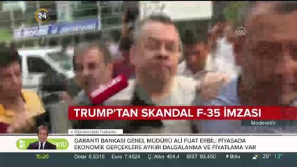 Trump'tan skandal F-35 imzası