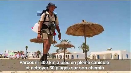 Tunisie: 300 km à pied pour nettoyer les plages