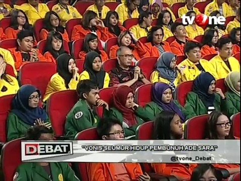 Debat Vonis Seumur Hidup Pembunuh Ade Sara (Bagian 3)