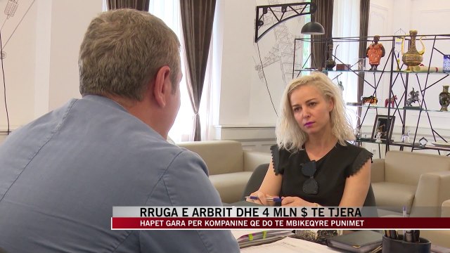 Hapet gara për kompaninë që do të mbikëqyrë punimet e rrugës së Arbrit - News, Lajme - Vizion Plus