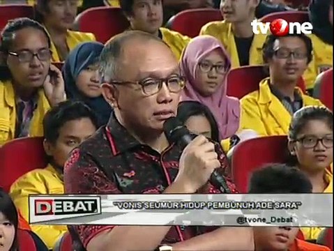 Debat Vonis Seumur Hidup Pembunuh Ade Sara (Bagian 5)