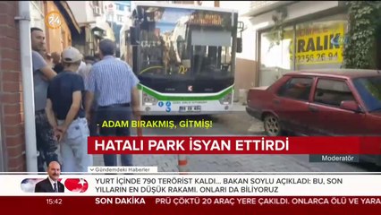 Hatalı park isyan ettirdi