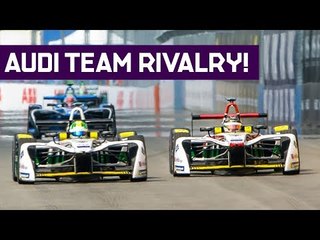 Audi Teammates Clash! Abt Vs di Grassi - 2018 Qatar Airways New York City E-Prix Round 11