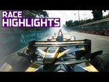 Teammates Clash! Race Highlights: 2018 Antofagasta Minerals Santiago E-Prix