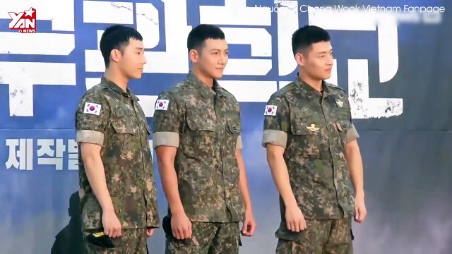 Ji Chang Wook gây bão khi để mặt mộc tham gia sự kiện quân đội
