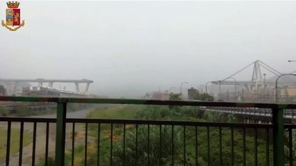 Varias víctimas por derrumbe de puente en autopista italiana