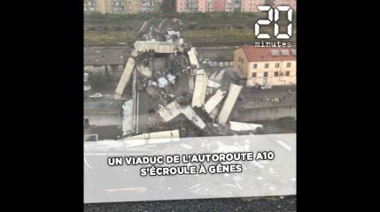Italie: Un viaduc de l'autoroute A10 s'écroule à Gênes