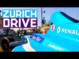 Sebastien Buemi Drives On The Streets Of Zurich | ABB FIA Formula E Championship