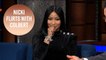 Nicki Minaj raps about sleeping with Colbert