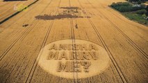 Man Proposes Via Crop Circle, Boldly Going Where No Man Has Gone Before