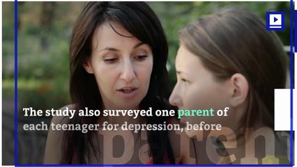 Study: Treating Teen Depression Can Improve Parent Metal Health