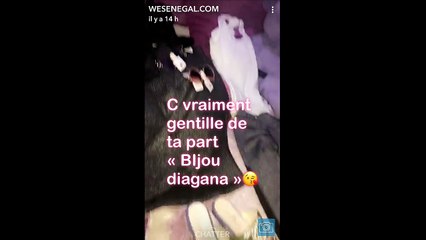 Bijou Ngoné gâte Soumboulou d'habillements de luxe