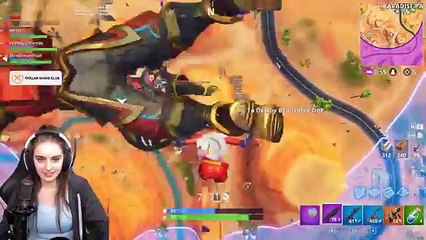 Stuck in Sky Glitch...but we WIN?! (Fortnite)