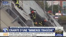 Viaduc effondré à Gênes: les pompiers doivent localiser d'éventuelles 