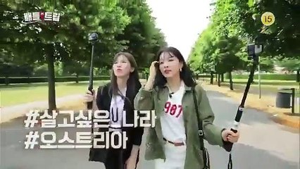Red Velvet's Seulgi & Wendy - Battle Trip EP101 IG updates