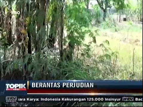 Pejudi Sabung Ayam Menangis Saat Ditangkap Polisi