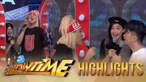 It's Showtime TrabaHula: Vice Ganda gets hurt with Anne's spanking