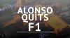 Alonso announces Formula 1 retirement
