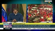 Maduro agradece Marcha Roja por la Paz realizada en su apoyo