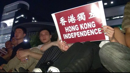 Hong Kong activist renews calls for independence