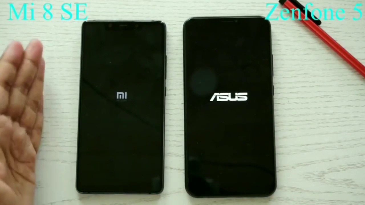 Xiaomi Mi 8 SE Vs Asus Zenfone 5 Speed Test