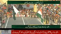 Flag-lowering ceremony 14 August 2018 at Wagah border Lahore New HD Video |Mxvideos|