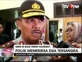 Polisi Pemeriksa Dua Tersangka Insiden Tolikara