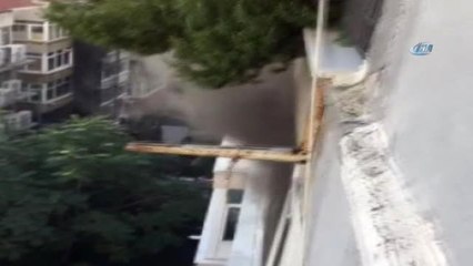 Nişantaşı'nda Korkutan Yangın